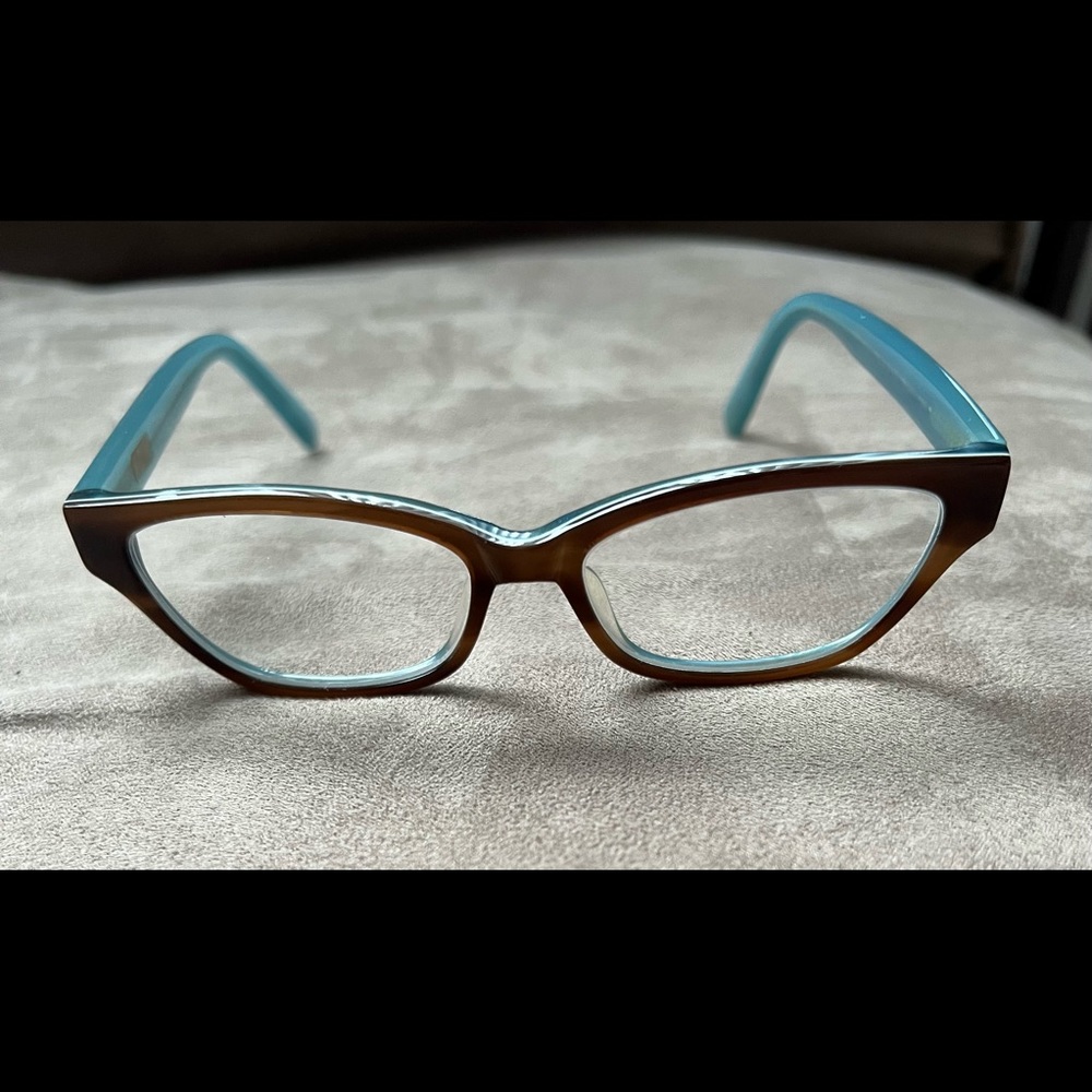 7 for All Mankind frames-Brown/Light Blue. Barely used.